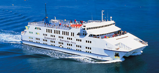 ferry from Porthsea to Queenscliff