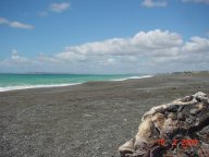 Napier schwarzer Strand