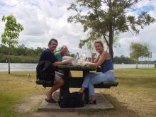 Picknick bij Hope Island