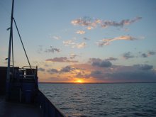 zonsondergang