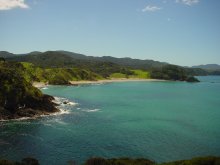 Blick auf Bay of Islands