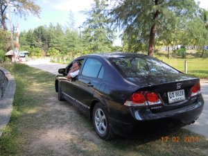 Honda Civic nuestro coche de alquiler. 