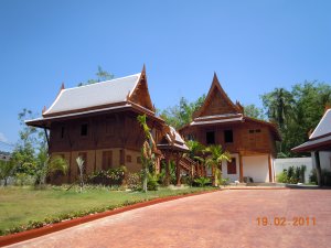 ein neues originellesThai Haus