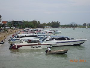 La bahia de Chalong.