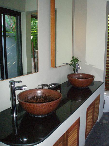 P3080590.JPG - AKA Resort Hua Hin. Our villa. One bathroom.