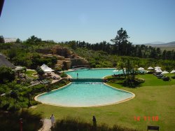 Schwimmbad beim Arabella Hotel