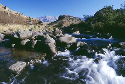 Fluss mit Aussicht