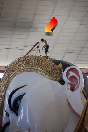 Chauk Htat Kyee Reclining Buddha 