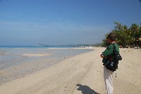 Kilometerlanger Strand / endless beach.