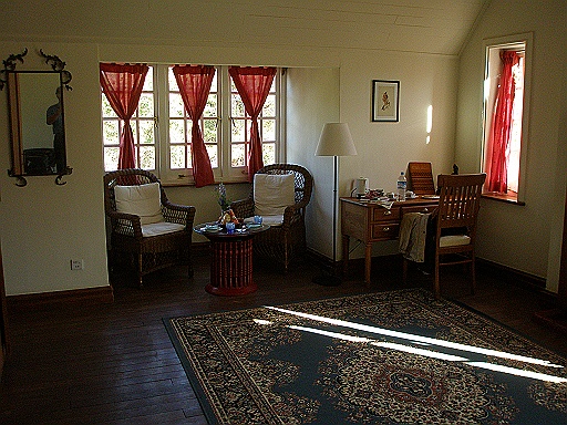P1120048.JPG - Our bedroom has a sitting area and a writing desk.